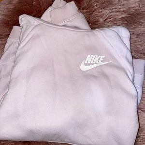 Light pink Nike hoodie